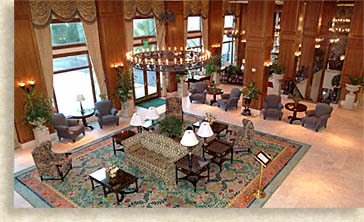 Lobby in the Inn on Biltmore Estate