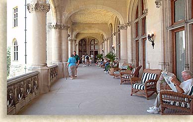 Loggia Terrace at Inn on Biltmore Estate