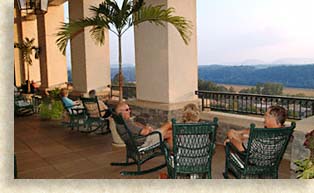 Rocking Chair Terrace at the Inn on Biltmore Estate