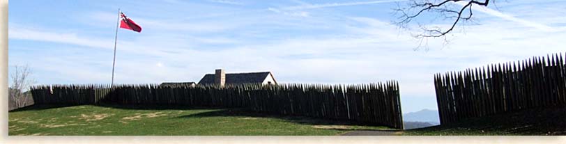 Entering Fort Loudoun