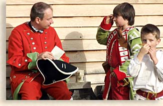 no Santa at Fort Loudoun