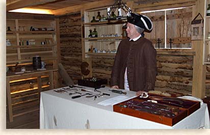 Physcian at Fort Loudoun