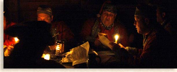 Singing in the Barracks at Fort Loudoun