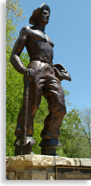 CCC Commemorative Bronze Monument