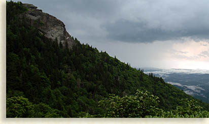 Devil's Courthouse on the Blue Ridge Parkway