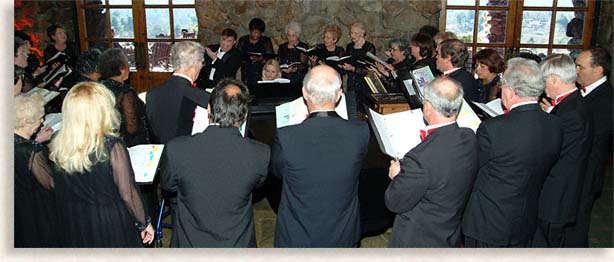 Caroling at The Grove Park Inn