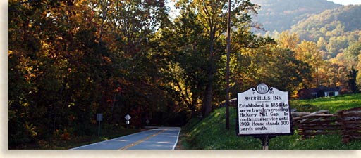 Sherrill Inn along Drovers Trail