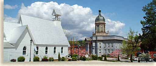 Cherokee County Courthouse and Episcopal Church