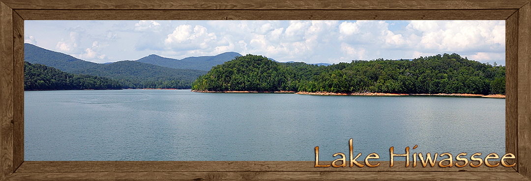 Lake Hiawassee in Cherokee County NC