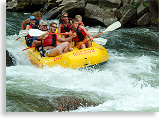 Rafting on the Nantahala