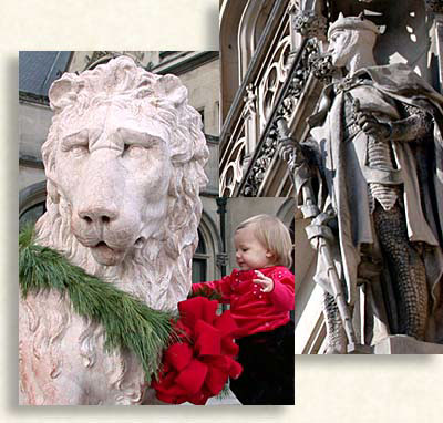 Maddie and Aslan at Biltmore Estate  in Asheville North Carolina