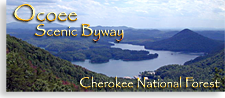 Ocoee Scenic Byway in the Tennessee River Valley