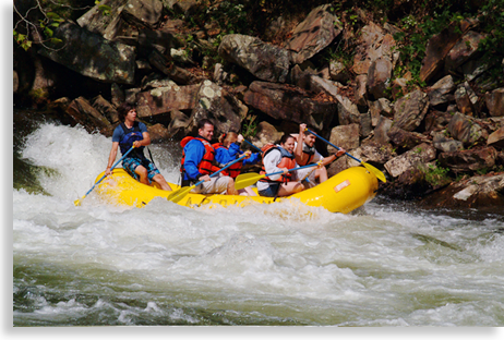 Rafting on the Nantahala River