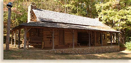 Moore house at Foxfire Museum and Heritage 