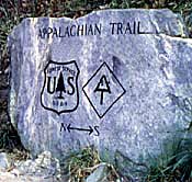 Appalachian Trail Marker