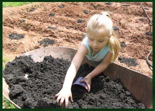 Planting an organic garden in the Blue Ridge Mountains