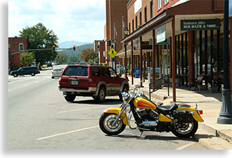 Downtown Franklin North Carolina