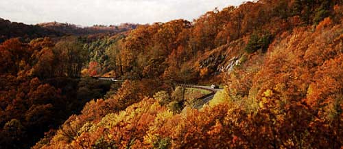 beautiful mountain road