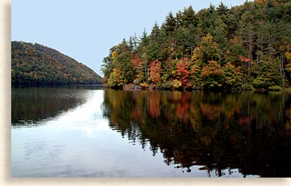 Lake Logan in Haywood County