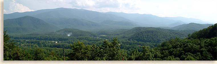 Smoky Mountains from the Foothills Parkway