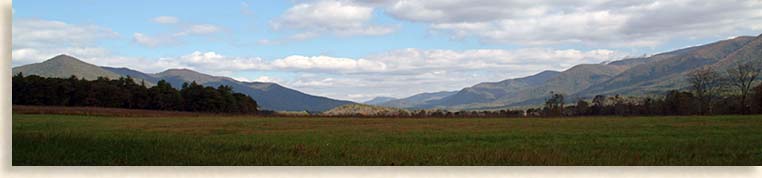 Cades Cover in the Smoky Mountains