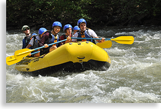 white water rafting in the smokies