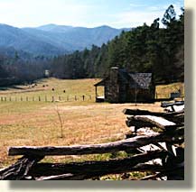 Log Cabin in North Carolina