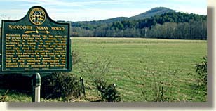 Nacoochee Valley in White County Georgia