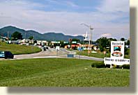 Entering Blairsville, Georgia on 515