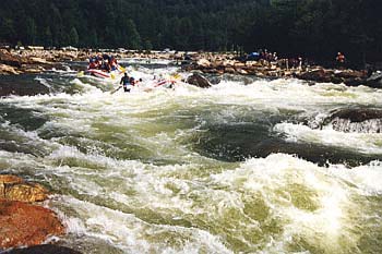 Upper Ocoee River whitewater