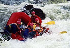 White water rafting