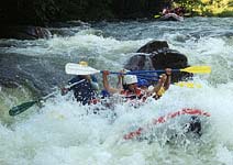 white water rafting