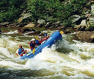 White water rafting