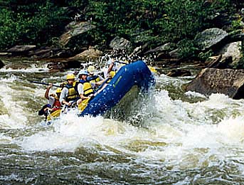 White water rafting