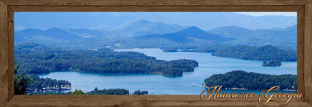 Lake Chatuge in Hiawassee GA - Towns County