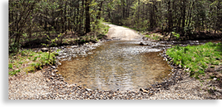 High Shoals Falls Scenic Area Entrance