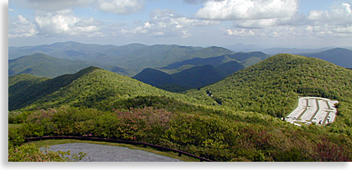 Brasstown Bald in the North Georgia Mountains