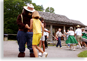 Festivities on Brasstown Bald