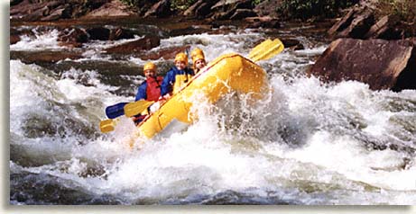 whitewater rafting